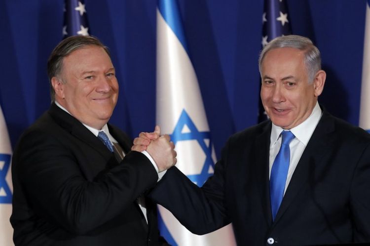 Pompeo Netanyahu ilə İranla bağlı müzakirələr aparıb