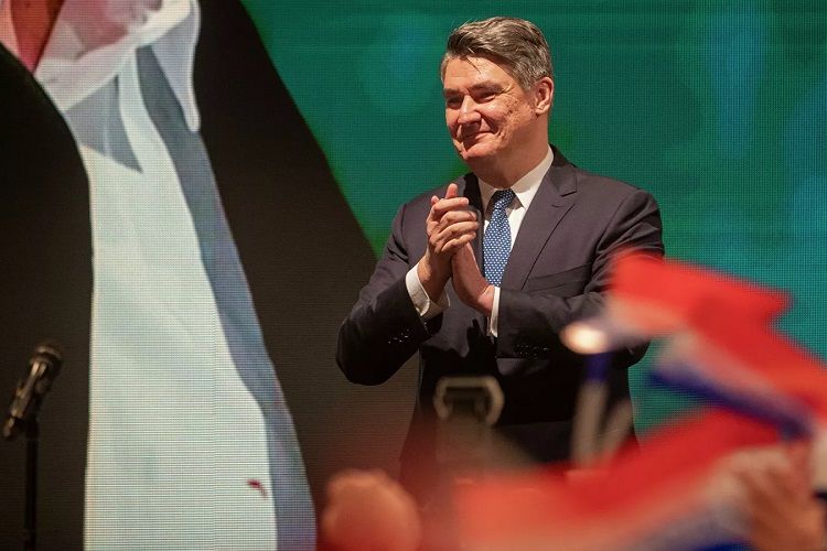 Xorvatiyada Zoran Milanoviç prezident seçkilərinin ikinci turunda qalib gəlib