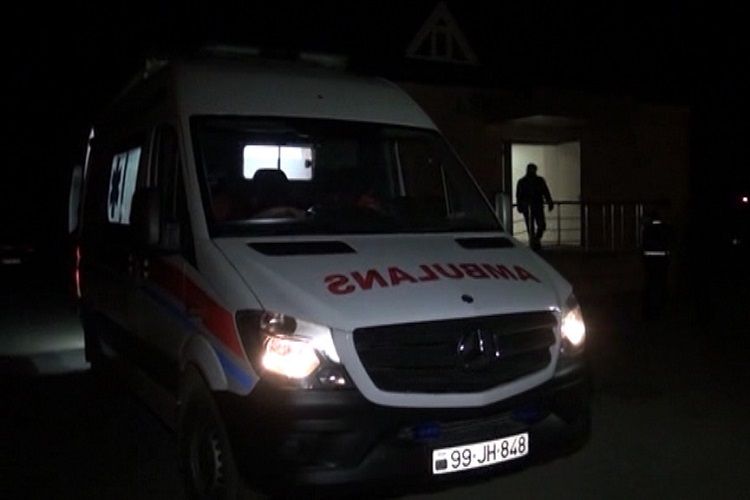 Samuxda partlayış zamanı nənə və nəvə xəsarət alıb