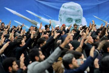 Qasım Süleymani dəfn edildi  - YENİLƏNİB