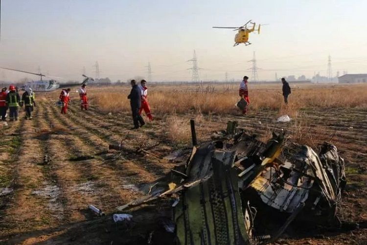 İranda vurulan təyyarənin "qara qutu"larının oxunması Ukraynada aparılacaq