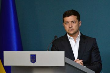Zelenski İrandakı təyyarə faciəsindən sonra Ukrayna xalqına müraciət edib