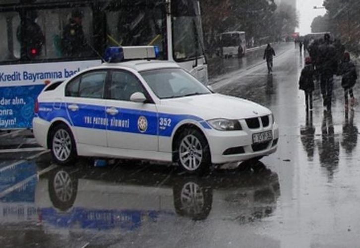 DYP-dən yağışlı hava şəraiti ilə bağlı sürücülərə MÜRACİƏT