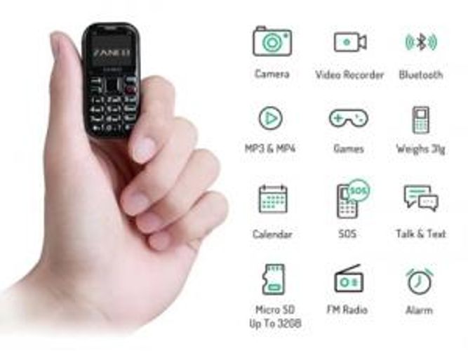 Dünyada ən kiçik telefon - YENİ VERSİYADA