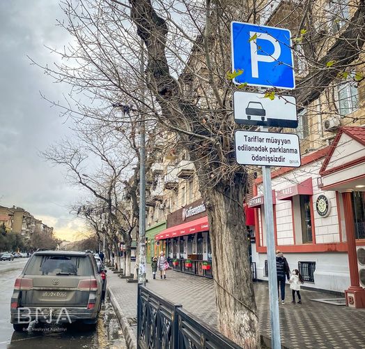 Bakıda ödənişsiz parklanma yerləri olacaq - FOTOLENT