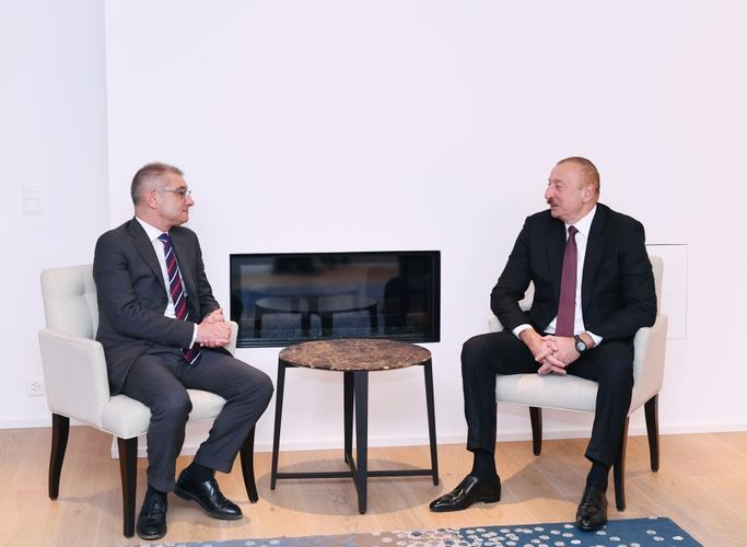 İlham Əliyev “Procter and Gamble Europe” şirkətinin prezidenti ilə görüşüb
