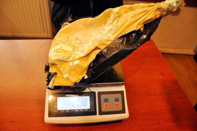 Azərbaycana İrandan narkotik gətirən Pakistan vətəndaşı saxlanıldı