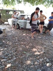 Kür qırağında piknik təşkil edənlər cərimələndi - FOTO