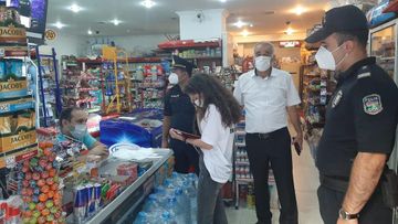 Bakıda bir sıra marketlərdə nəzarət tədbirləri gücləndirildi - FOTO