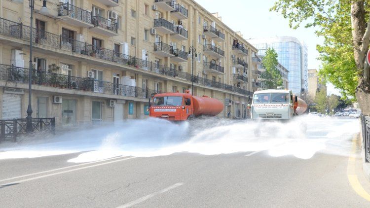 Sabahdan Bakıda gücləndirilmiş dezinfeksiya işləri aparılacaq