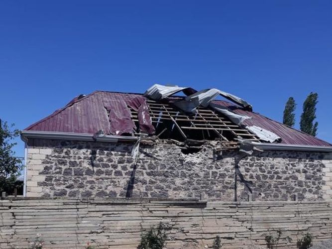 Tovuzda daha bir evin ermənilər tərəfindən dağıdılması ilə bağlı cinayət işi açıldı