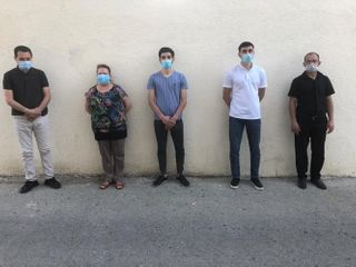 Metroda polisə müqavimət göstərənlər həbs edildi - FOTO