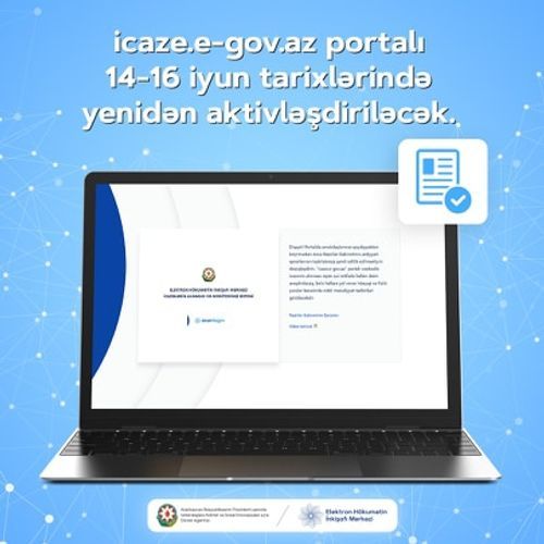 icaze.e-gov.az portalı yenidən aktivləşdiriləcək