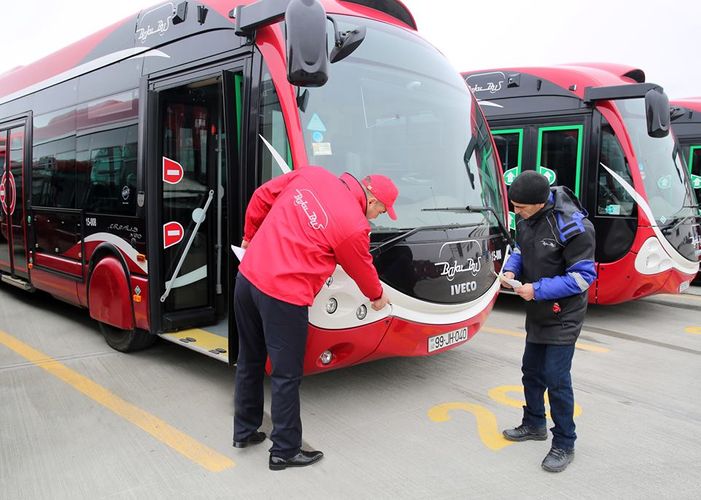 "BakuBus"da daha bir marşrut fəaliyyətə başladı