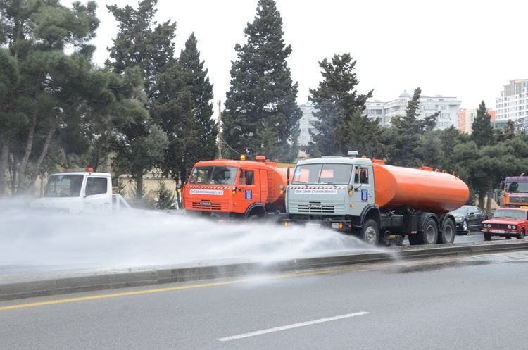 Bu tarixdə Bakıda gücləndirilmiş dezinfeksiya işləri aparılacaq - küçəyə çıxmayın