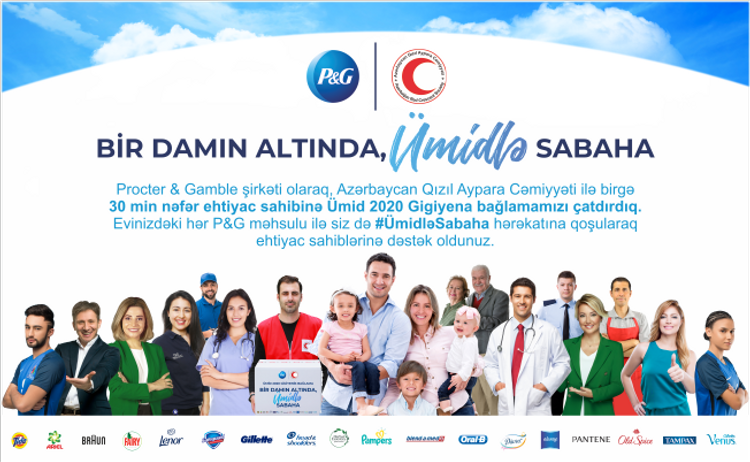 <font color=red>®</font> P&G 30 min ehtiyac sahibinə “Ümid” bağışladı