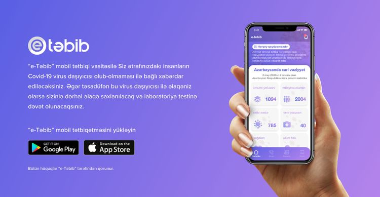 “E-Təbib” mobil tətbiqi: koronavirusun yayılmasını necə azaldır? 