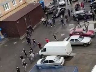 Rusiyada azərbaycanlılarla dağıstanlılar arasında KÜTLƏVİ DAVA - FOTO