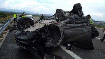 Maşını aşıran türkiyəli müğənninin oğlu son anda xilas edildi