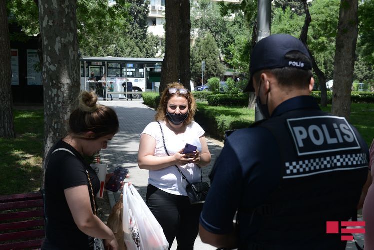 Bakı polisindən karantin qaydaları ilə bağlı PROFİLAKTİK TƏDBİRLƏR - FOTOLENT