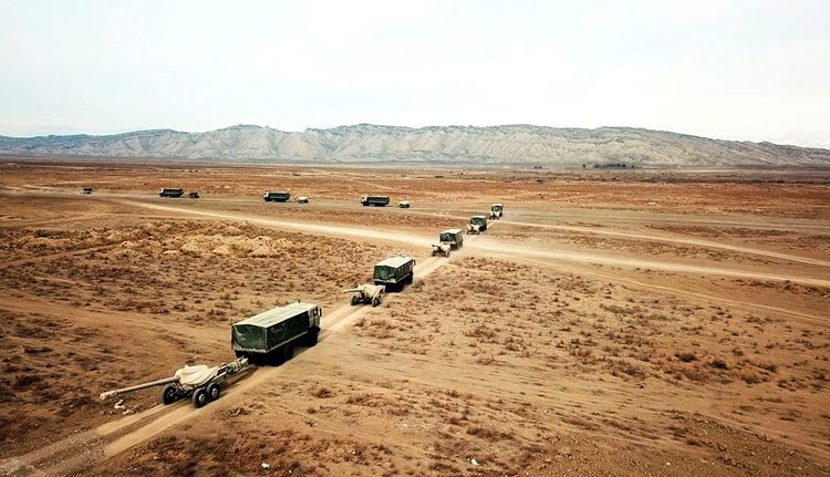 Ordumuz genişmiqyaslı təlimlərə başladı