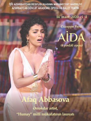 Azərbaycan, Rusiya və Ukrayna opera ulduzları "Aida" operasında