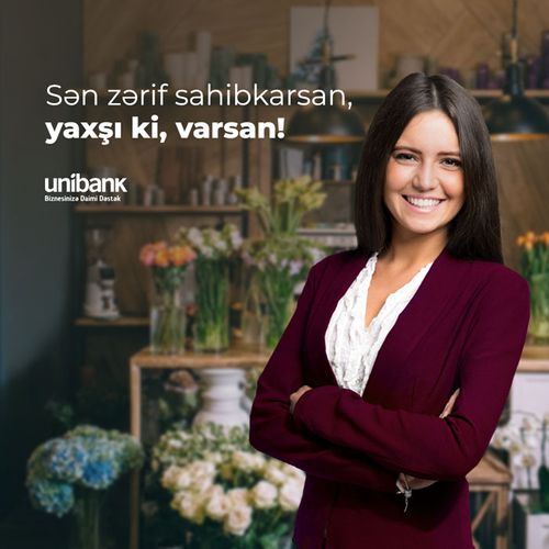 Unibankdan sahibkar xanımlara bayram hədiyyəsi: İllik cəmi 8% ilə kredit