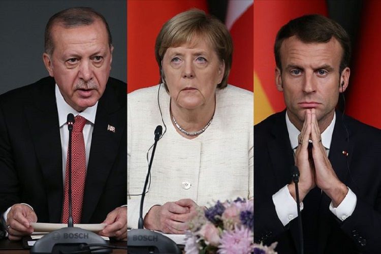 Ərdoğan, Merkel və Makron koronavirusa görə onlayn şəkildə toplaşacaqlar