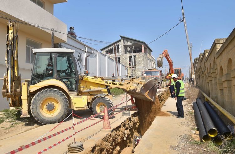 Sürüşmə zonasında bu işlər görülür - FOTO