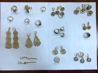 Külli miqdarda qızıl-zinət əşyalarını Azərbaycana gətirə bilmədi