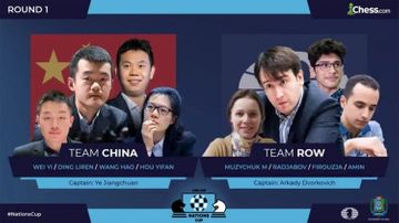 Teymur Rəcəbovun komandası Millətlər kubokuna məğlubiyyətlə başladı