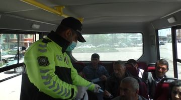 Oturacaq sayından çox sərnişin daşıyan sürücülər cərimələndi - FOTO