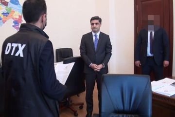 Nazir müavini necə həbs olundu? - Görüntülər yayıldı  - VİDEO