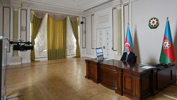 Prezidentlər arasında videokonfrans formatında görüş keçirildi - YENİLƏNİB