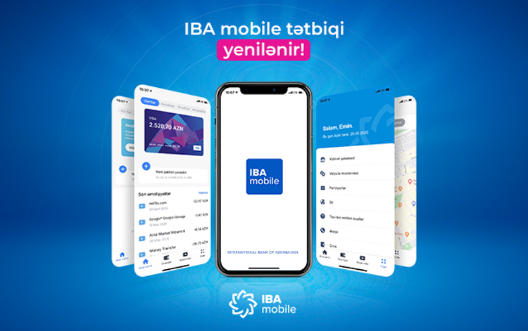 <font color=red>®</font> Azərbaycan Beynəlxalq Bankı Mobil  tətbiqini mərhələli yeniləyir!