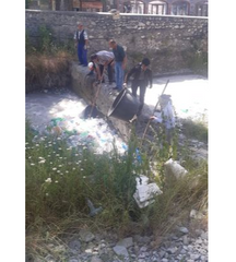  Şəkinin bu çayı tullantılardan təmizləndi