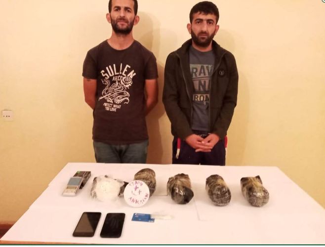 Azərbaycana külli miqdarda narkotikin keçirilməsinin qarşısı alındı - FOTO