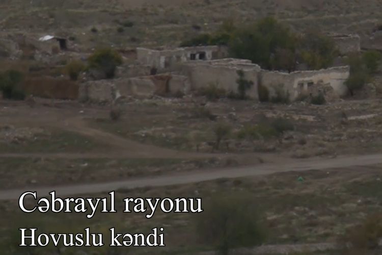 Qubadlı və Cəbrayılın azad olunan kəndləri - VİDEO