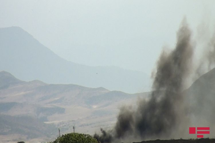 Ağdamı tərk edən Ermənistan qoşunları yanğınlar törədir