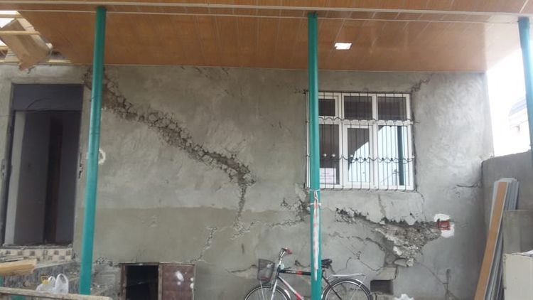 Ermənistanın təxribatı nəticəsində Mingəçevirdə 31 fərdi yaşayış evinə ziyan dəyib - FOTO