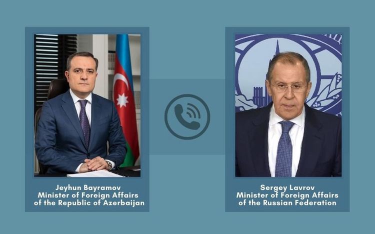 Azərbaycan və Rusiya XİN rəhbərlərinin arasında telefon danışığı oldu