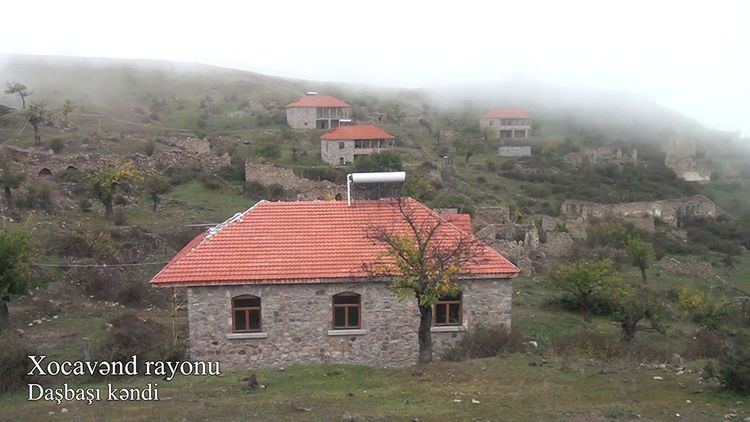 Xocavənd rayonunun işğaldan azad olunan Daşbaşı kəndindən VİDEOREPORTAJ