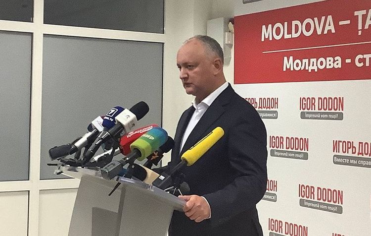 İqor Dodon rəqibini böyük fərqlə qabaqladığını açıqladı - YENİLƏNİB
