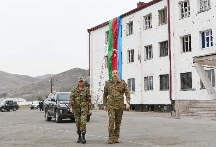 Azərbaycan Prezidenti və Birinci xanım işğaldan azad edilmiş Cəbrayıl rayonunda olub - VİDEO