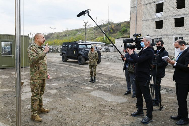 Prezident: “Şəhidlərimizin valideynlərinə təşəkkürümü bildirirəm ki, belə igidlər yetişdiriblər”