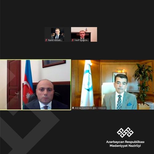 Anar Kərimov ICESCO-nun baş direktoru ilə görüşüb