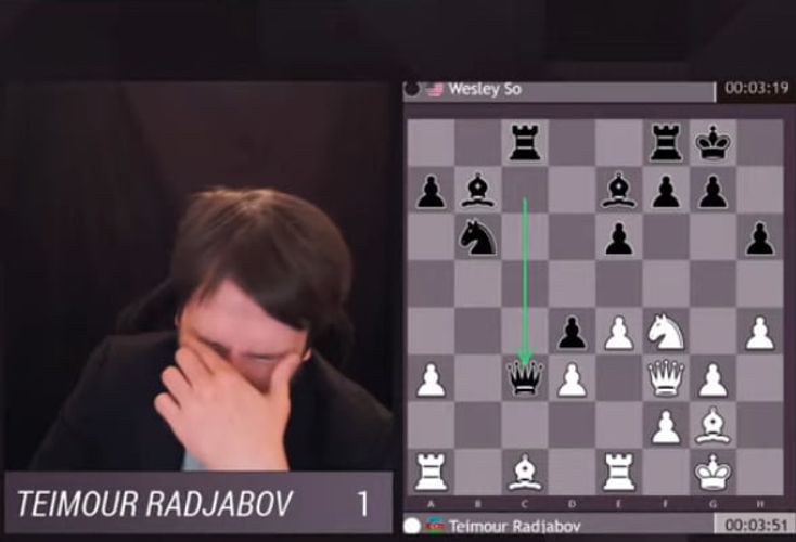 Teymur Rəcəbov “Skilling open” turnirində mübarizəni dayandırdı