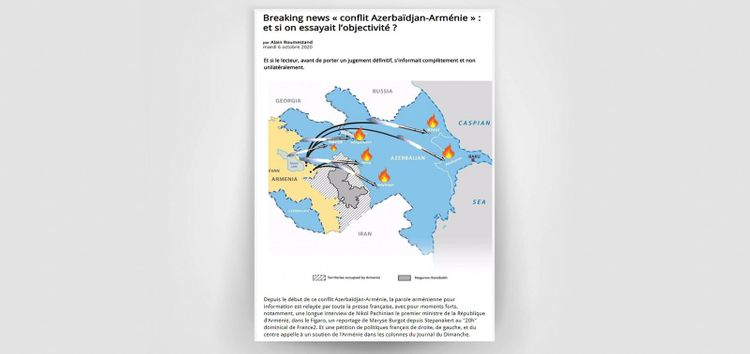 Fransa mətbuatında Ermənistan ordusunun təxribatları ilə bağlı MƏQALƏ 