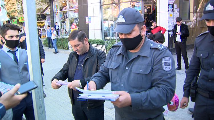 Bakıda karantin qaydalarını pozanlara qarşı reyd keçirildi