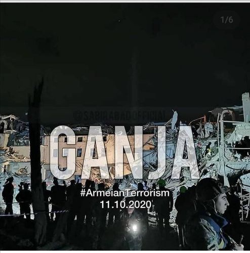 "Gəncə Ermənistanın dövlət terroru və vandalizminə müqavimət rəmizidir" - Hikmət Hacıyev - FOTO